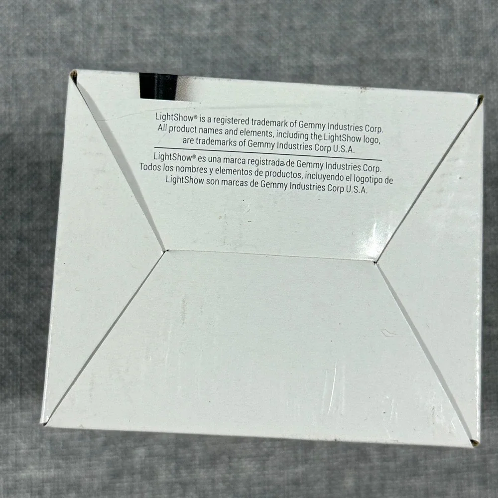 Gemmy LED Lightshow Projection Star of Bethlehem White Christmas Spotlight 14112